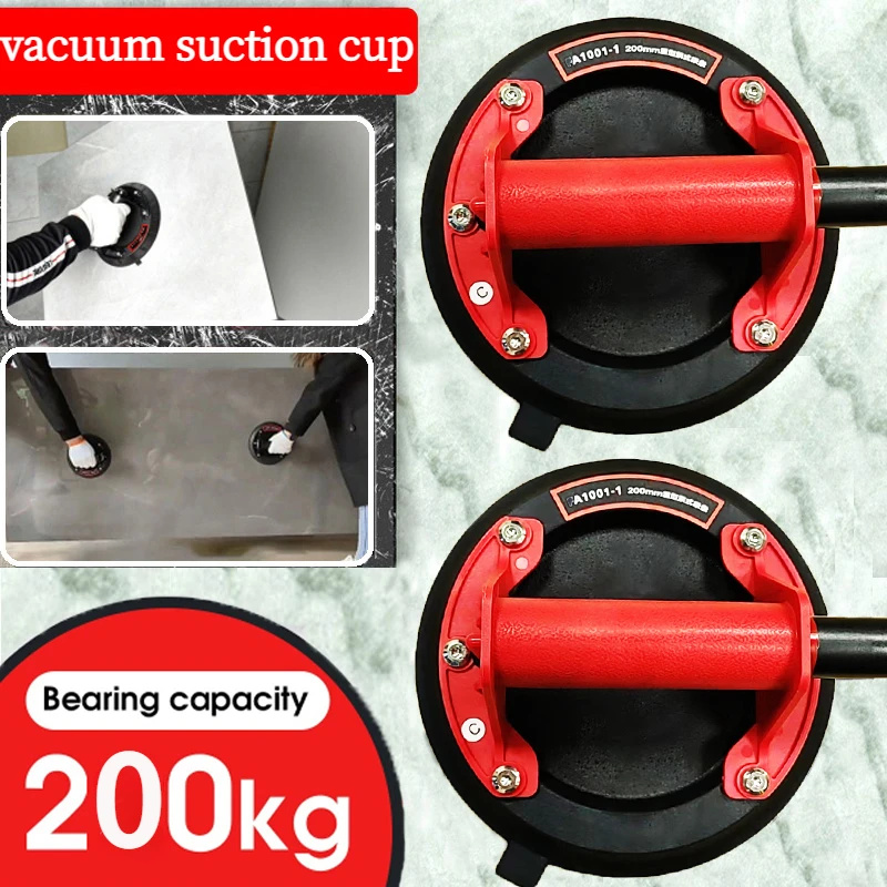 新型真空吸盤 200kg 耐荷重 ヘビーデューティー真空スプ - Heavy Equipment Glass のレビューと価格