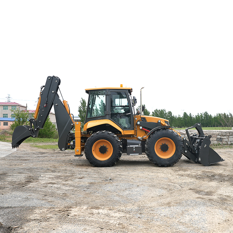 高速配送 多速度制御パネル付きバックホー 中国製ローダー テ - Tractor Backhoe のレビューと価格