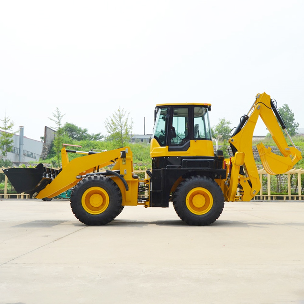 4WDバックホーローダー トラクター 油圧ホイールローダー  - Tractor Backhoe のレビューと価格