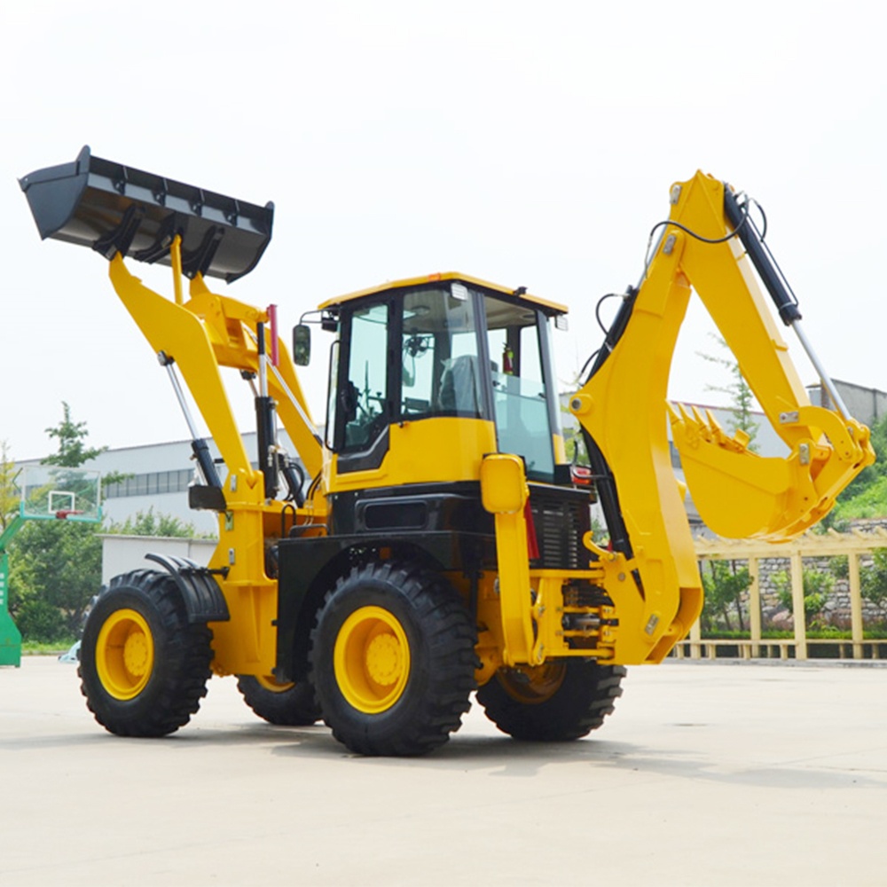4WDバックホーローダー トラクター 油圧ホイールローダー  - Tractor Backhoe のレビューと価格