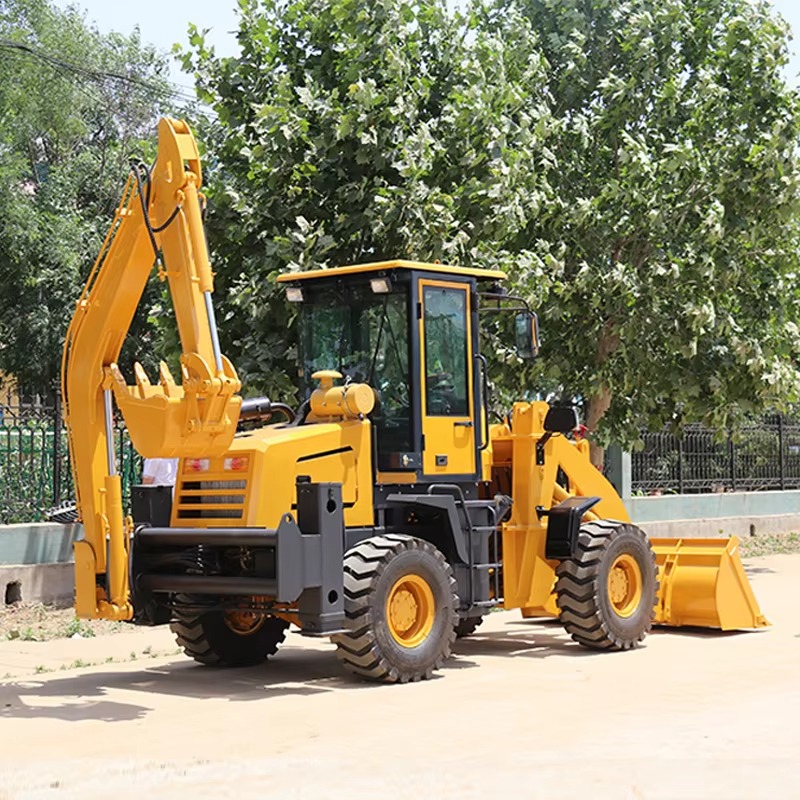 1トン バックホーローダー 4x4 掘削機トラクター フロン - Tractor Backhoe のレビューと価格