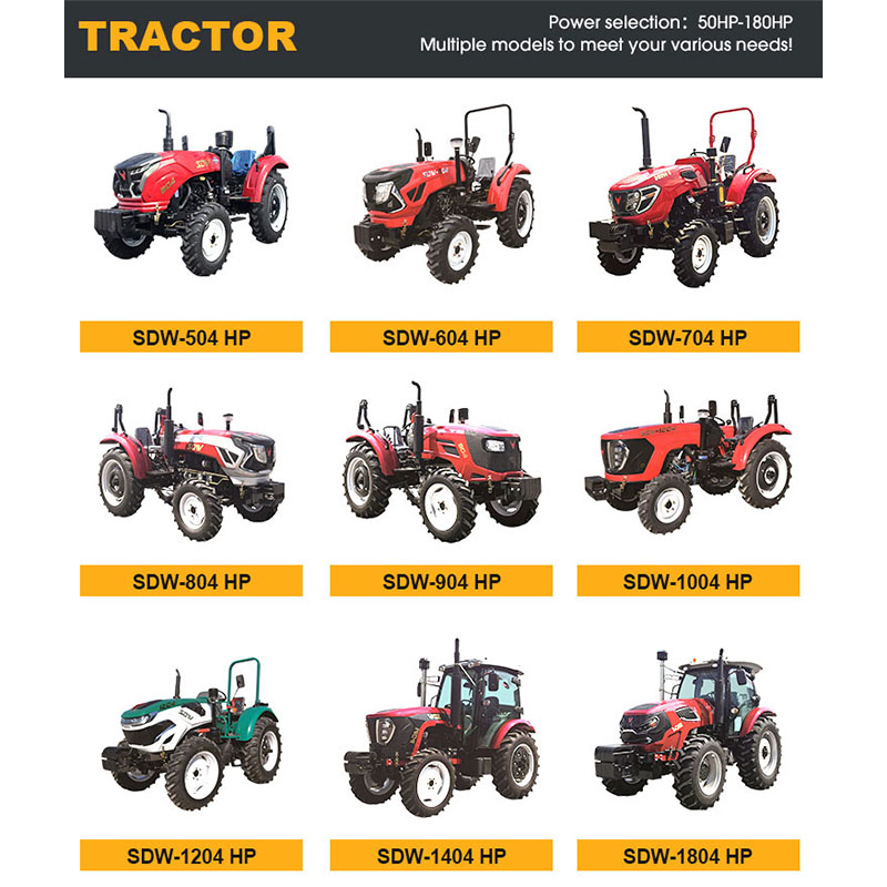 工場直販 70馬力 4WD 農業用ホイールファームトラクター - Tractor Backhoe のレビューと価格
