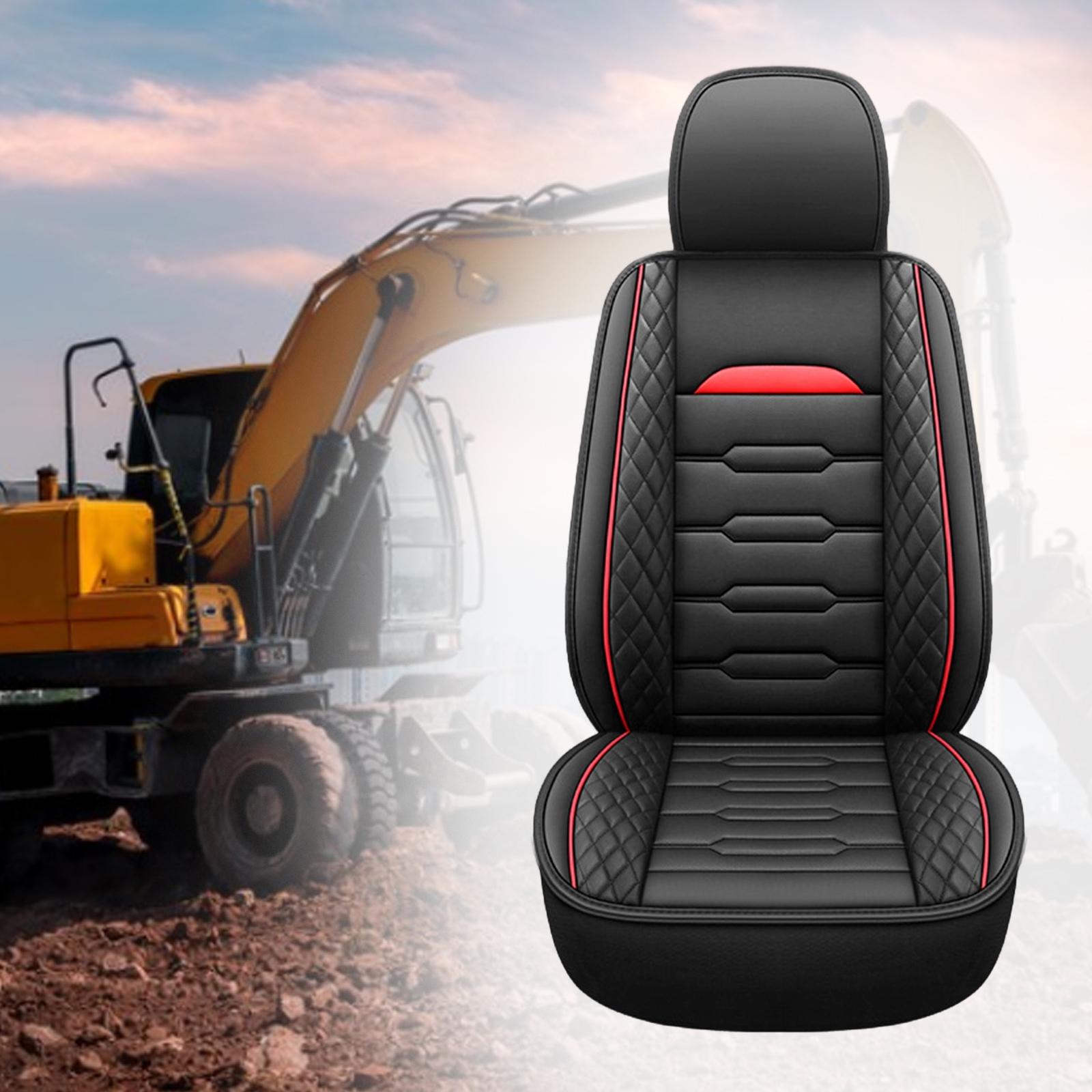 PUレザー製掘削機シートクッション、通気性と耐摩耗性に優れた - Heavy Equipment Engine のレビューと価格