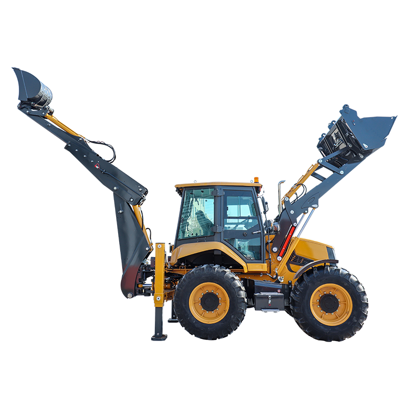 4CXバックホーローダー、ユーチャイ4108ターボチャージャ - Tractor Backhoe のレビューと価格
