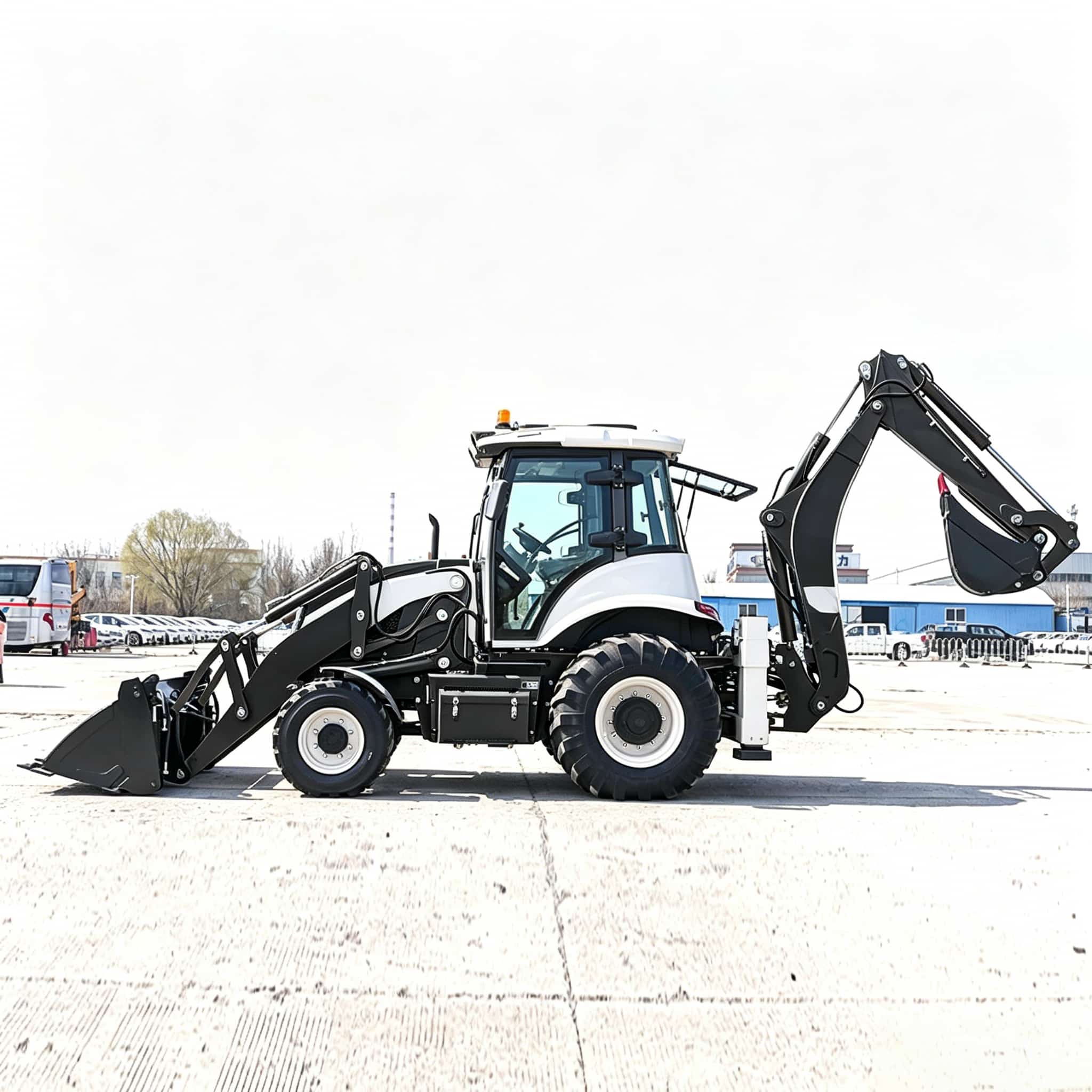 40-30C CE認証取得済みバックホーローダー、ユーロ5排 - Tractor Backhoe のレビューと価格