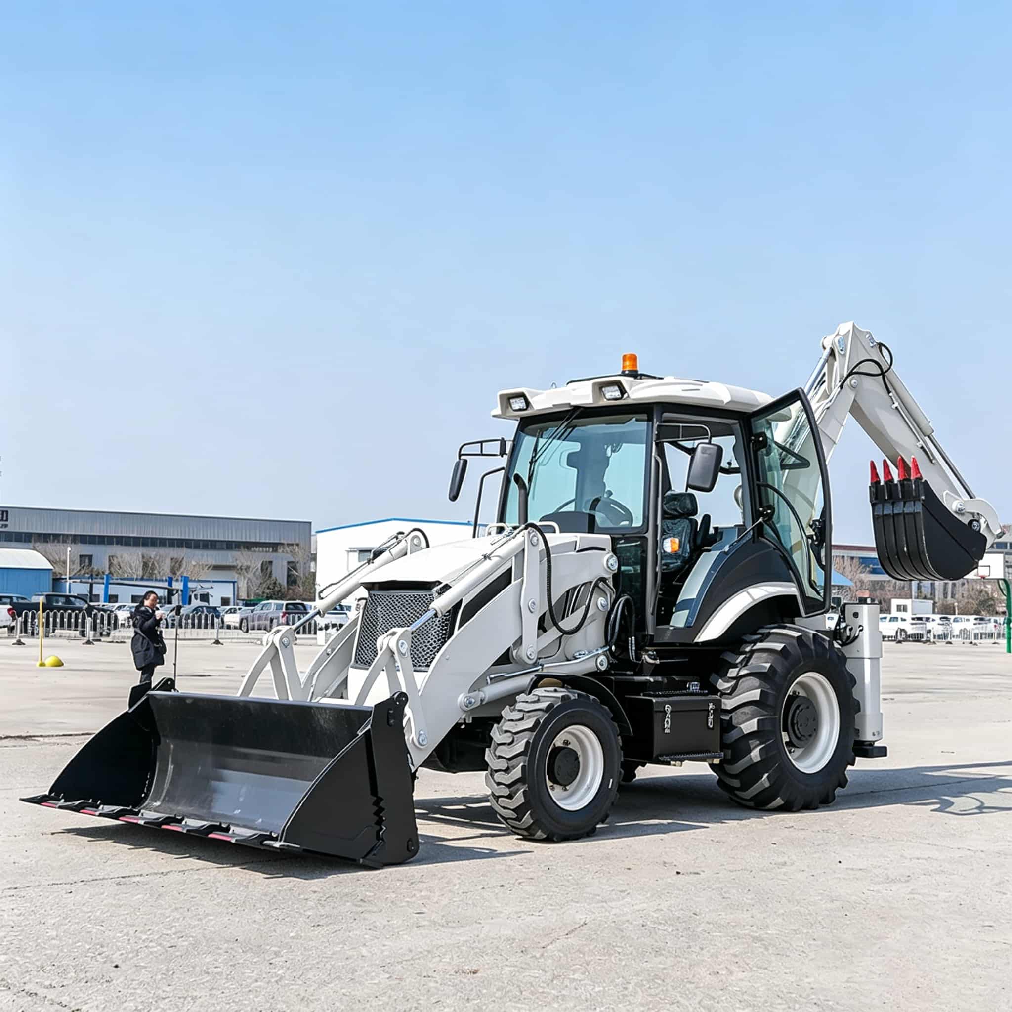 40-30C CE認証取得済みバックホーローダー、ユーロ5排 - Tractor Backhoe のレビューと価格