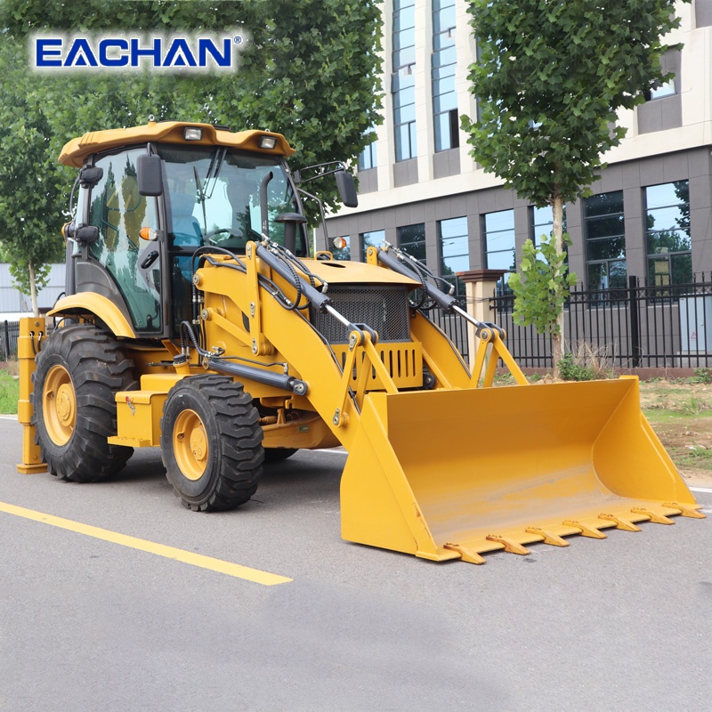 EACHANディーゼル4輪バックホーローダー農場用バックホー - Tractor Backhoe のレビューと価格