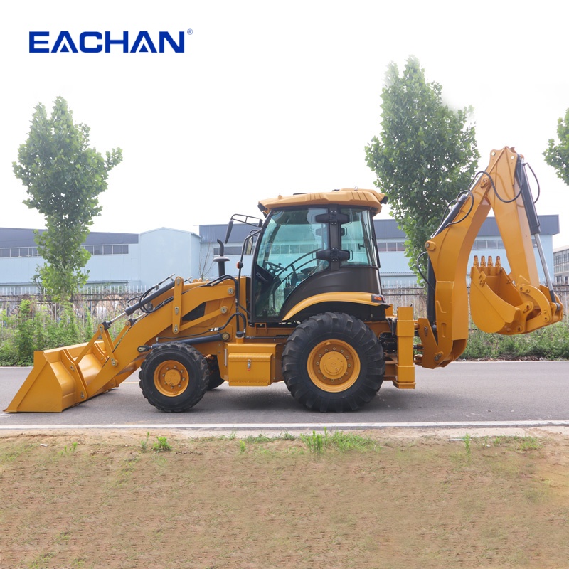 EACHANディーゼル4輪バックホーローダー農場用バックホー - Tractor Backhoe のレビューと価格