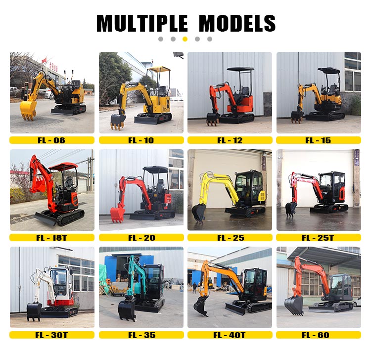 CE EPA 1T 1.7T 2T 3T 4T 土工機械 油 - Tractor Backhoe のレビューと価格
