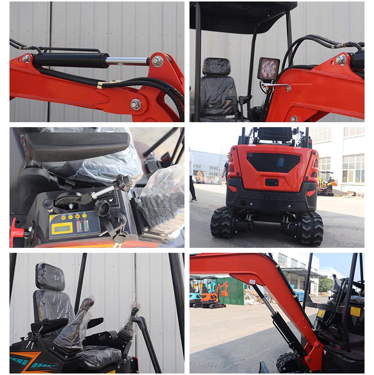 CE EPA 1T 1.7T 2T 3T 4T 土工機械 油 - Tractor Backhoe のレビューと価格