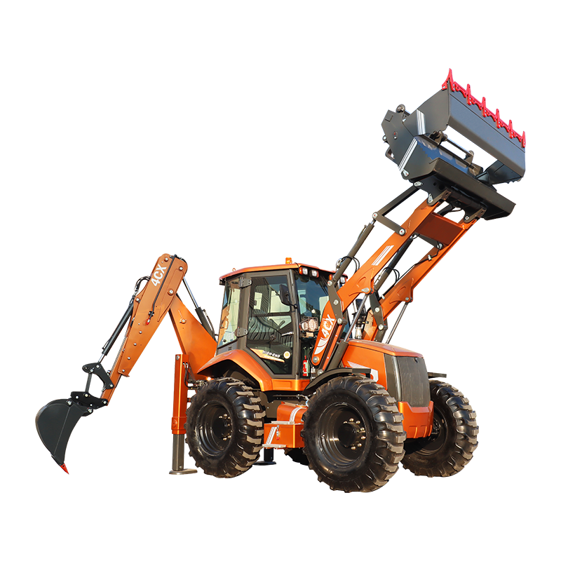 建設用バックホーローダー CE認証取得済み Euro 5 強 - Tractor Backhoe のレビューと価格