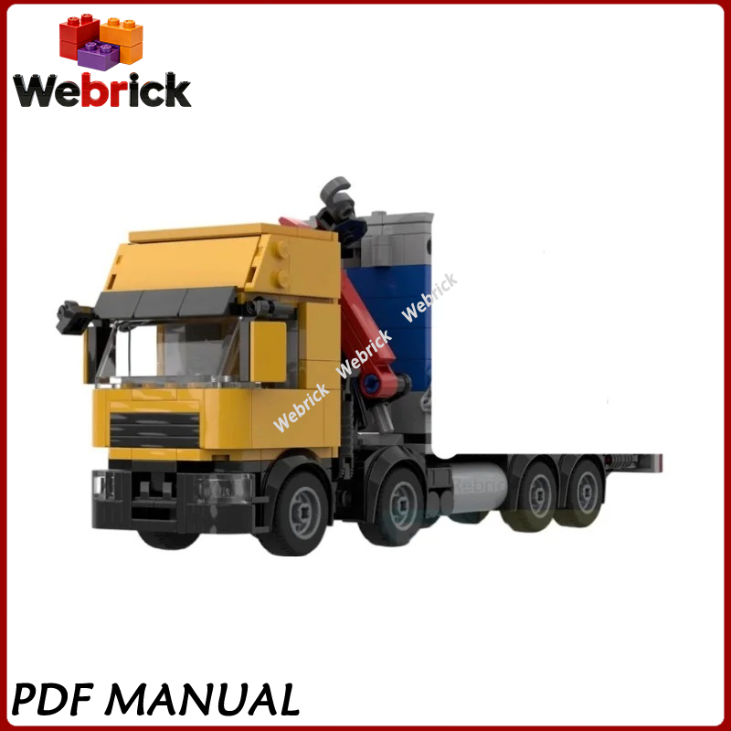 8x4ヘビーデューティークレーントラックMOCビルディングブ - Heavy Equipment Engineering のレビューと価格